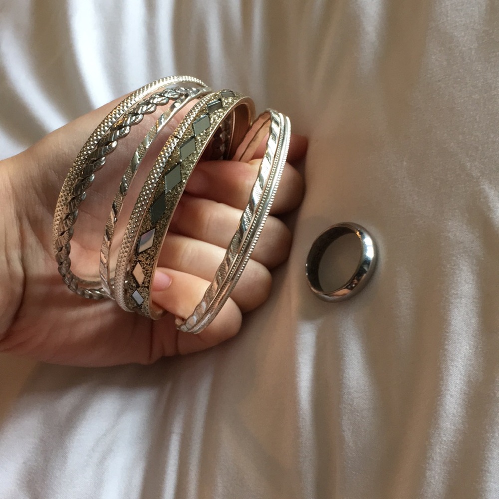 Bangle set with ring